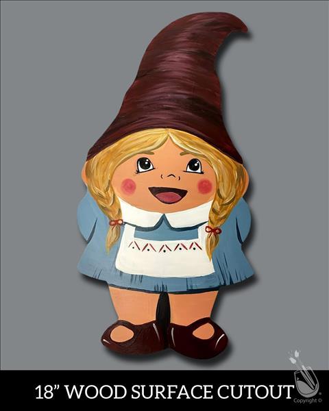 Mrs. Gnome Cutout
