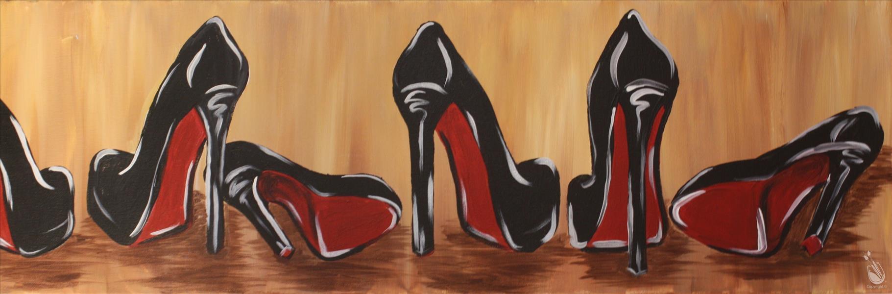 How to Paint Red Bottoms