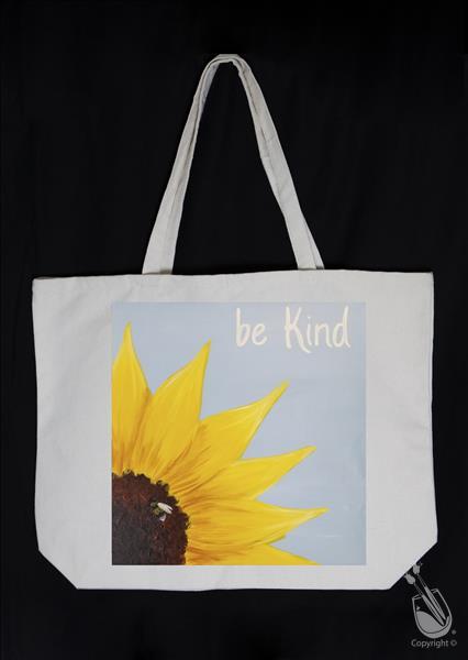 Be Kind 2 Tote Bag-Glitter and Jewels Available!