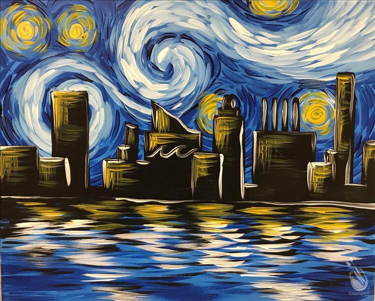 Starry Night Over Baltimore