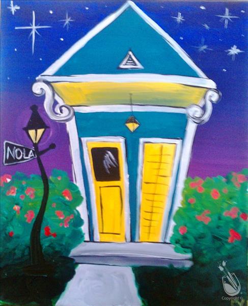 How to Paint Starry Night in NOLA