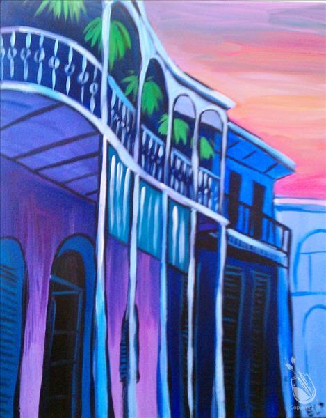 Louisiana Art Night! Paint with Friends