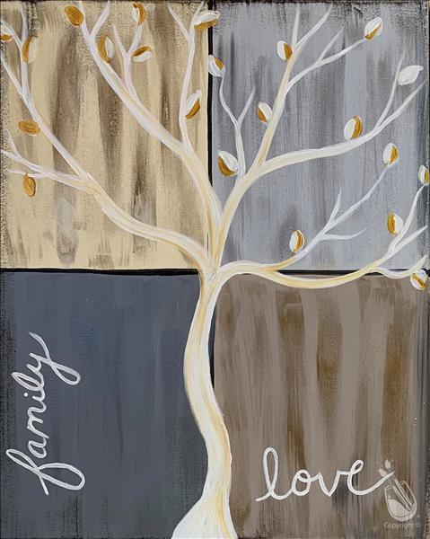 Faith Tree in Neutrals - Side 1