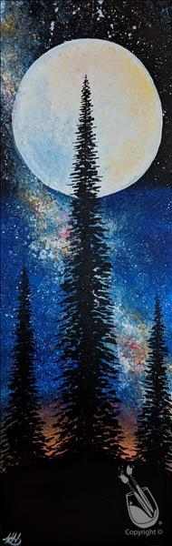 Cosmic Pines-Chill Night Sky! 18+