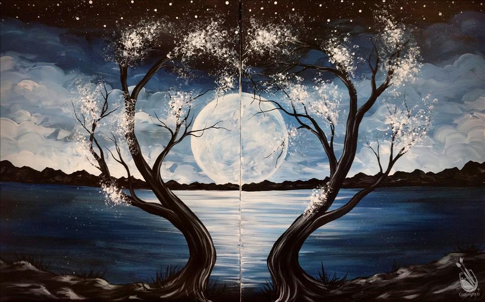 Quarantine Date Night Idea, Painting with a Twist at Home