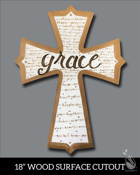 Words of Grace Cutout