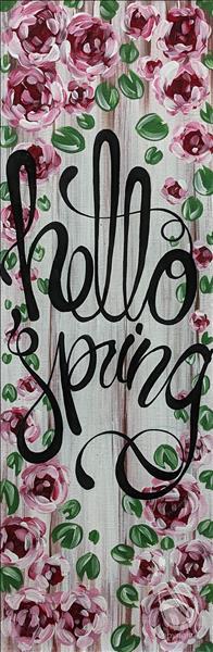 Rustic Spring - Hello Spring