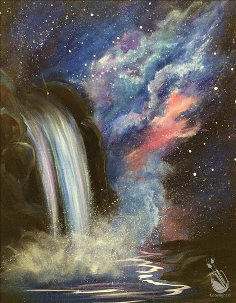 Cosmic Waterfall