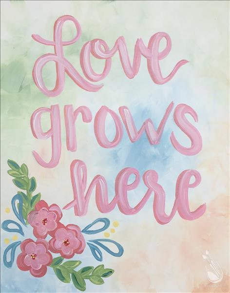 Pastel Spring Series - Love Grows Here