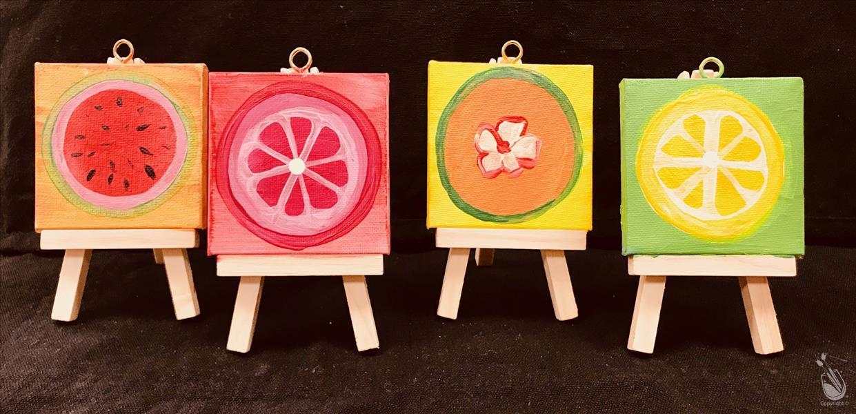 Fruit Mini Easel Set