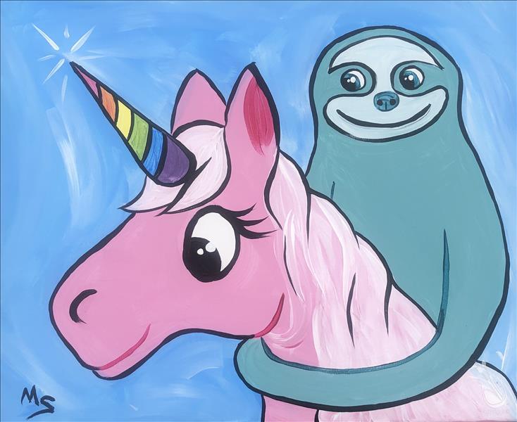 Sloth and Unicorn (ALL AGES!)