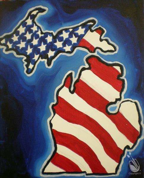 Michigan Stars and Stripes