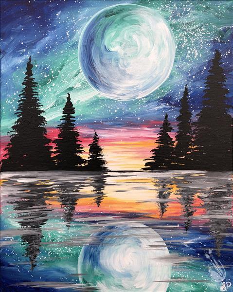 Celestial Moon Thursday May 9 2024 Painting with a Twist