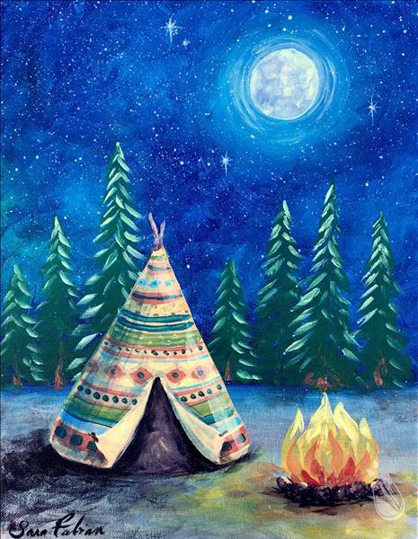 Teepee Camping