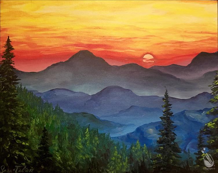 Blue Ridge Mountains **Add A Candle**