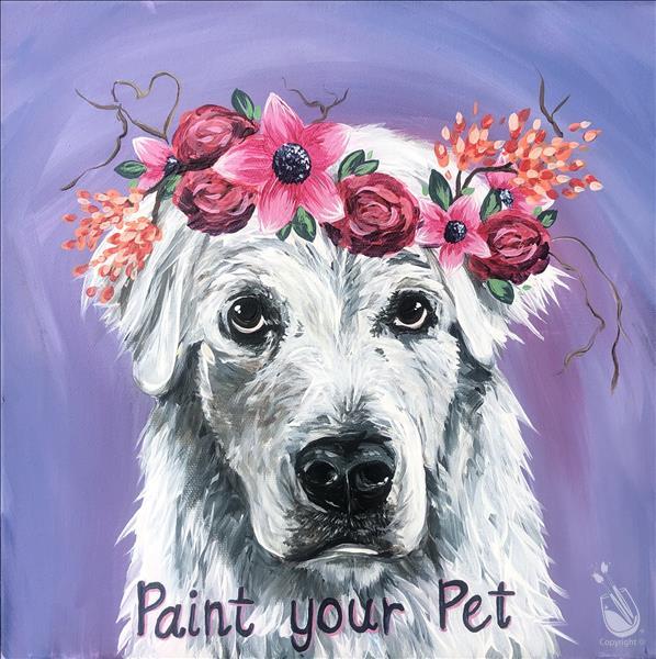 Paint your Pet! BEST Art EVER!