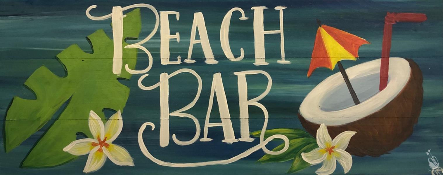 WORKSHOP WEDNESDAY-DIY FUN! Beach Bar
