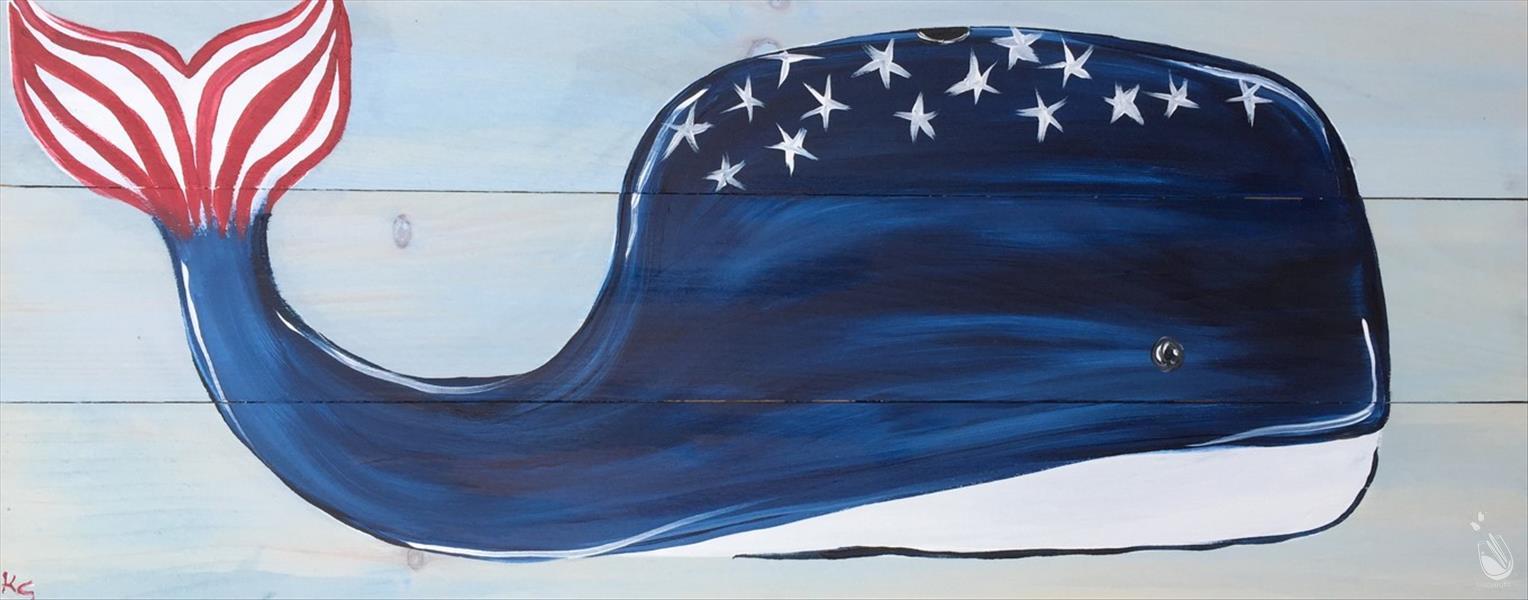 Patriotic Whale