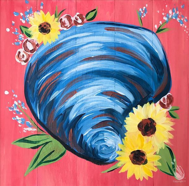 Floral Shells - Clam