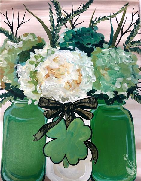 St. Patrick's Day Lucky Bouquet! 3hr event