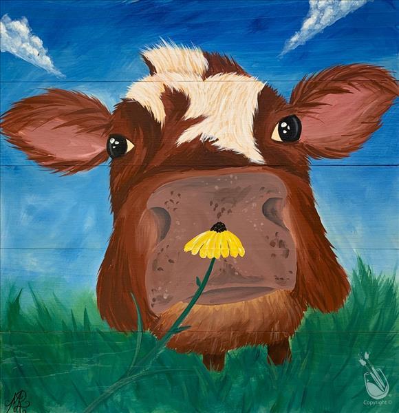 Daisy Cow* Ages 13&Up * Pre-Drawn On