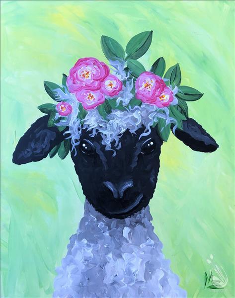 Flower Crown Lamb (MONDAY FUNDAY)