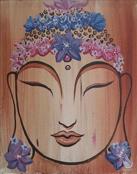 Flower Crown Buddha
