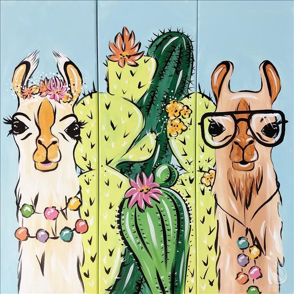 Stuck On You - Llamas and Cacti - Set