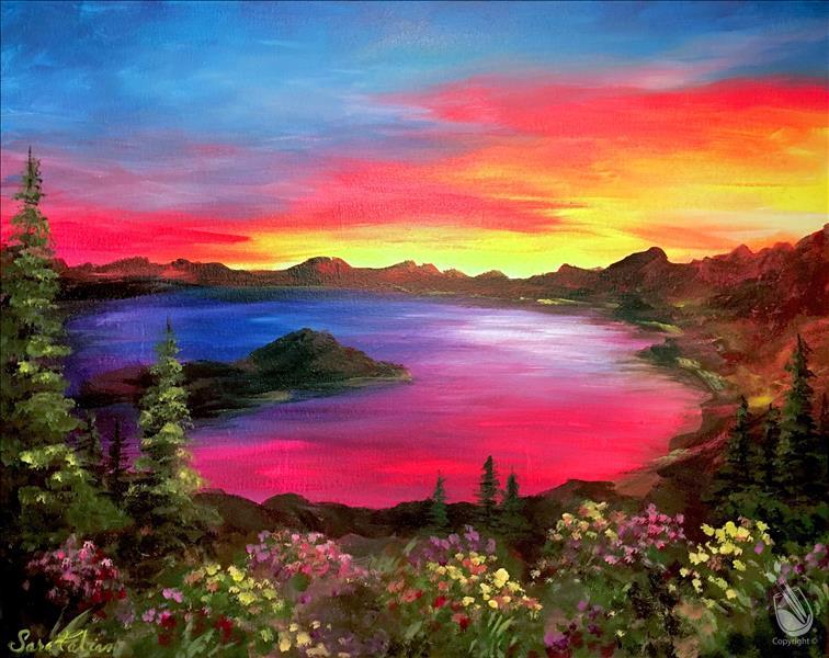 Secluded Lake - Sunset!