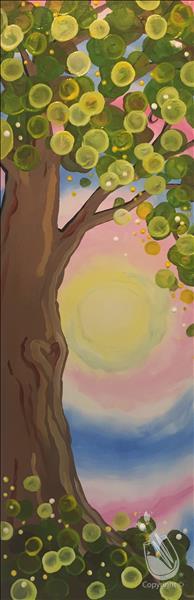 How to Paint Saturday Mimosa Brunch - Bubbly Tree