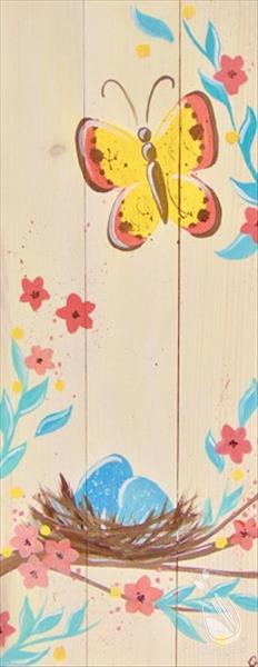 Speckled in Spring Real Wood Board