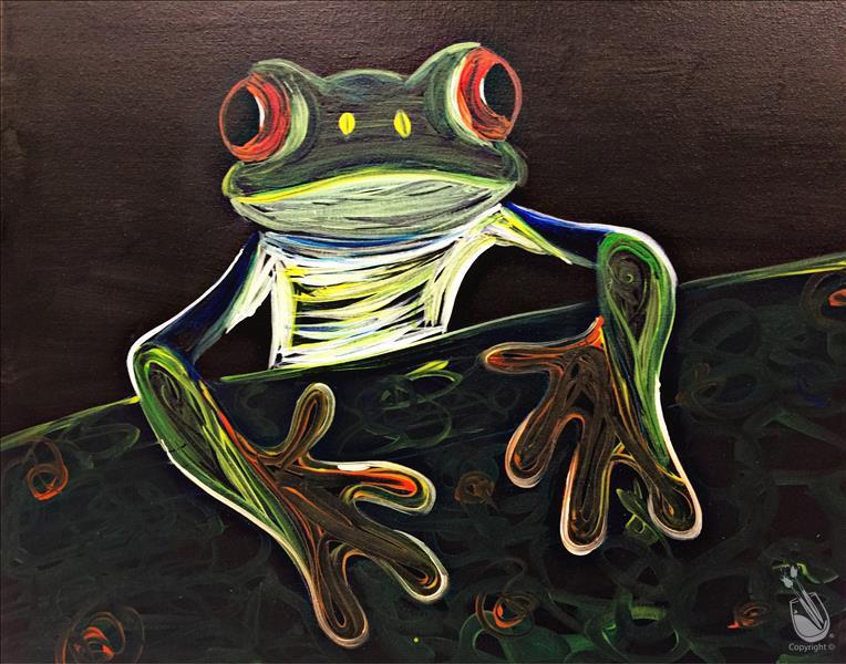 Neon Tree Frog