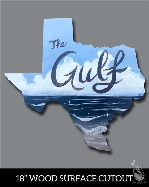 Texas Gulf Cutout-Coastal Vibes! 18+