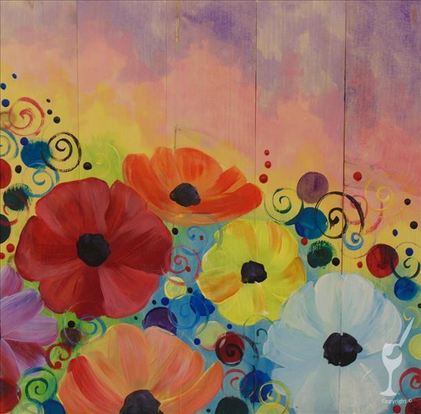 How to Paint Wildflower Whimsy