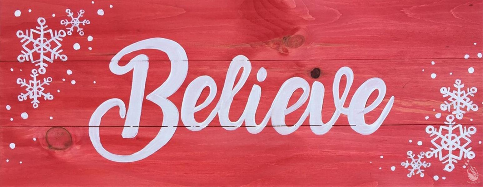 Believe with Snowflakes