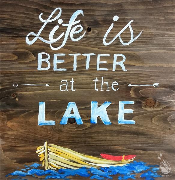 We Got Wood Wednesday - Life is Better at the Lake