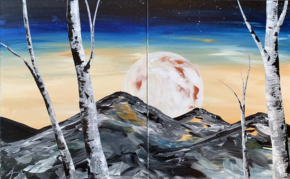 Mountainside Moonrise | Set or Solo