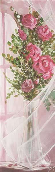 How to Paint Roses in the Window - In Studio Event!