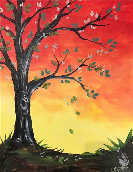 Tree at Sunset