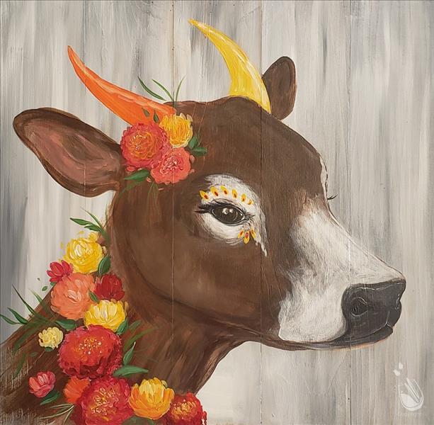 Bovine Beauty! - WOOD or CANVAS