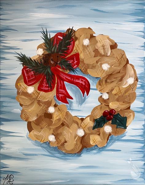 Burlap Wreaths - Christmas