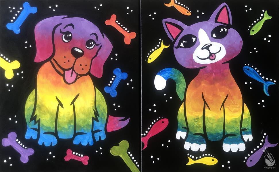 All Ages Class - Rainbow Kitty or Puppy!