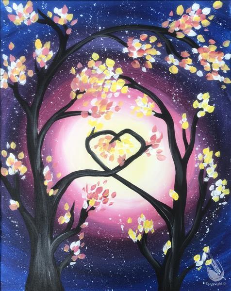 Starry Love Trees-Teen Time w/ Mom+add a Candle!