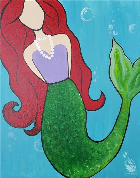 Mermaid Under the Sea