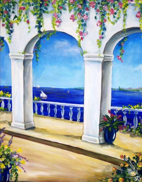 Aegean Patio 3 Hour Special Painting!
