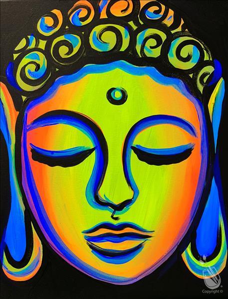 Neon Buddha - BLACKLIGHT