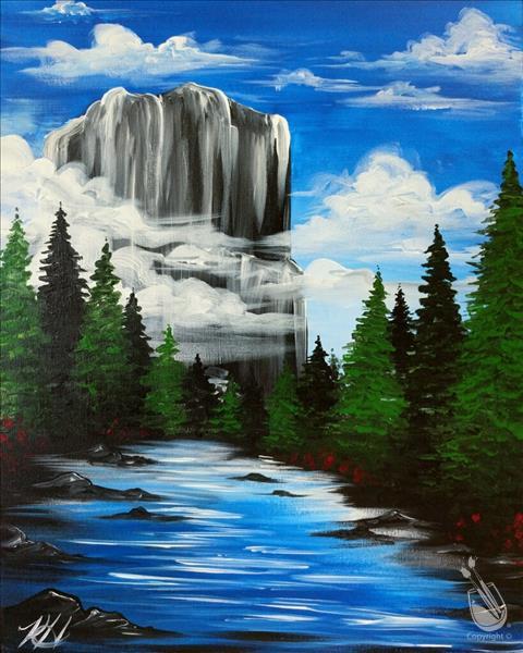 How to Paint Yosemite View