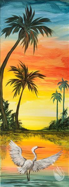 How to Paint HAPPY HOUR:Beach Highway Series - Bird In Paradise