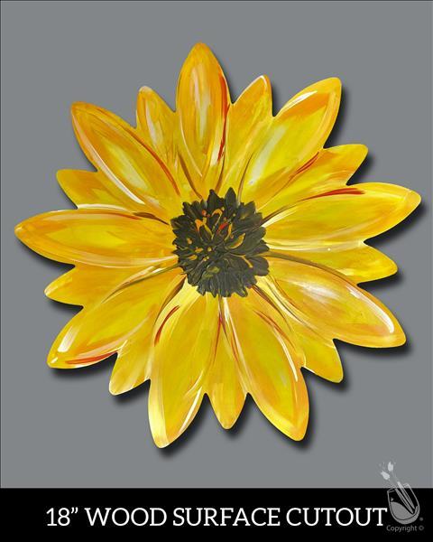 Sunflower Cutout