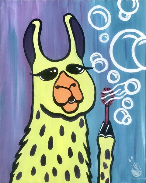 Bubble Buddies - Llama